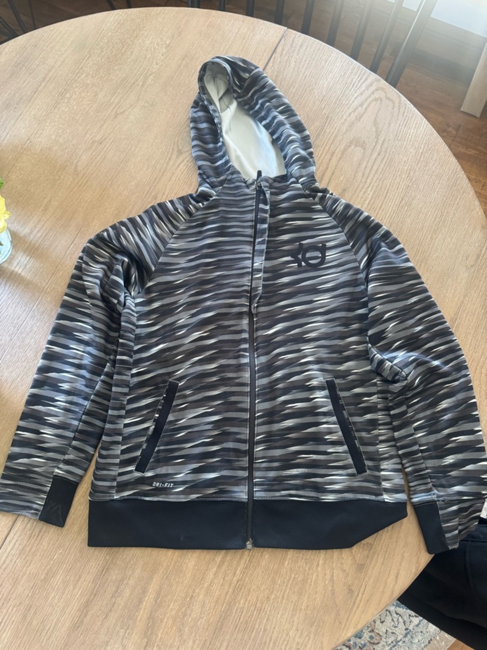 Nike Dri-FIT Kevin Durant Zip Hoodie – Boys Youth XL